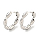 Brass Hoop Earrings(EJEW-L211-010I-P)-1