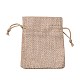 Bolsas de embalaje de arpillera bolsas de lazo(ABAG-Q050-7x9-01)-2