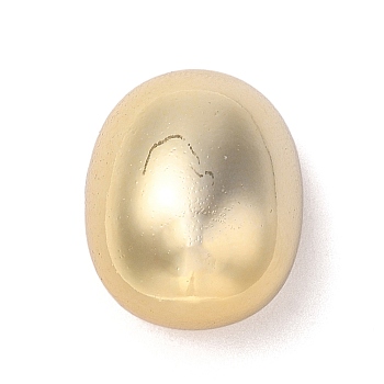 CCB Plastic Beads, Potato, Golden, 19.5x16x15mm, Hole: 2.5mm