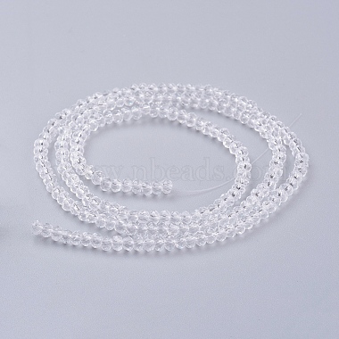 Transparent Glass Beads Strands(GLAA-R135-2mm-10)-2