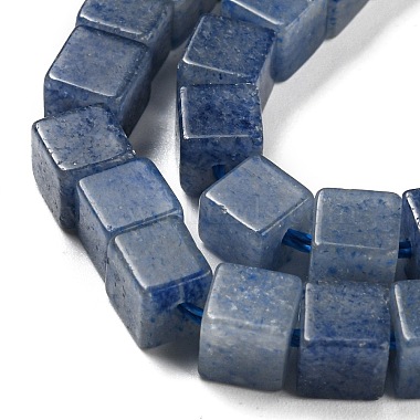 Natural Blue Aventurine Beads Strands(G-Q1008-B15)-3
