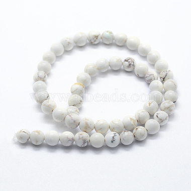 Natural Magnesite Beads Strands(X-G-I199-27-10mm)-2