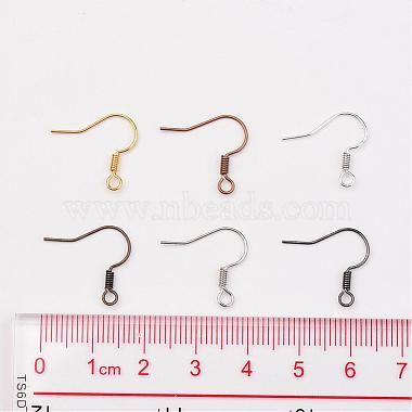1 Box 6 Color Brass Earring Hooks(KK-JP0009-NF)-3
