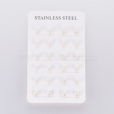 304 Stainless Steel Stud Earrings(EJEW-I229-01G-B)-3
