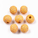 Painted Natural Wood Beads(X-WOOD-T021-53A-10)-1