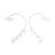 316 Stainless Steel Ear Cuff Findings(STAS-H148-04P)-2