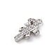 Christmas Series Brass Micro Pave Cubic Zirconia Pendants(KK-Q010-01P-02)-2