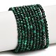 malachite naturelles brins de perles(X-G-C262-A02-3mm)-1