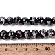 Handmade Luminous Lampwork Beads Strands(LAMP-N037-01A)-5