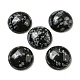 Natural Snowflake Obsidian Cabochons(G-C115-02A-14)-1