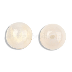 Resin Beads, Imitation Cat Eye, Round, PapayaWhip, 12mm, Hole: 1.6~1.8mm(RESI-N034-15-X02)