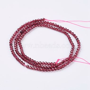Natural Garnet Beads Strands(G-J376-36A-2mm)-2