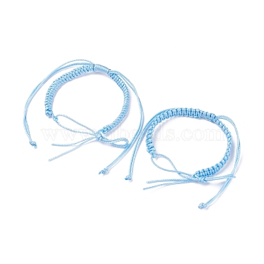 2Pcs Nylon Braided Bracelet Makings(BJEW-JB07525-01)-1