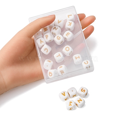 26 pièces 26 styles de perles de silicone(SIL-YW0001-06)-5