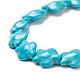Dyed Synthetic Turquoise Beads Strands(G-M152-10-A)-2