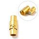 Brass Locking Tube Magnetic Clasps(MC078-M)-2