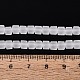 brins de perles de verre d&eacute;poli transparent(GLAA-N072-01A-A01)-4