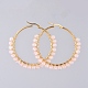 Boucles d'oreilles en perles(X-EJEW-JE03830-03)-1