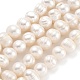 Natural Cultured Freshwater Pearl Beads Strands(PEAR-C003-01C)-1