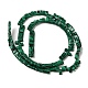 Synthetic Malachite Beads Strands(G-Z045-A18-01)-3