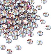 Preciosa&reg Crystal Hotfix Flatback Stones, Czech Crystal, Round(438 11 612 Chaton Rose VIVA 12 &reg), 70020 200 Light Rose AB, SS6(1.9~2.1mm)(Y-PRC-HSS6-70020-200)