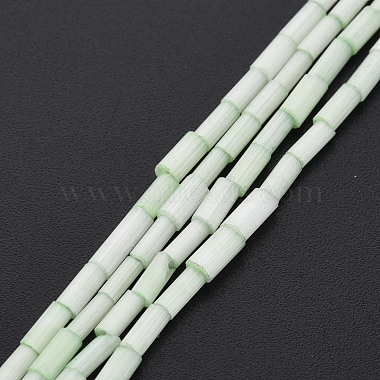 Glass Silk Stain Style Beads Strands(GLAA-N047-001B-06)-2