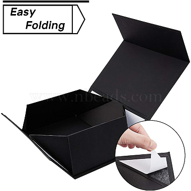 折り畳み式の紙製ジュエリーボックス(CON-BC0005-88A)-3