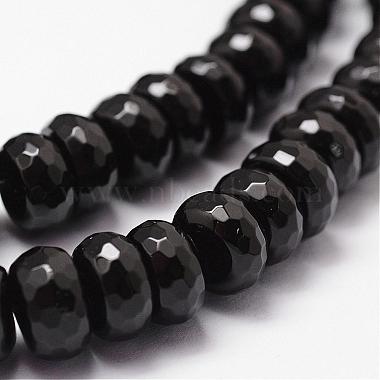 Brins de perles d'onyx noir naturel(G-P161-23-6x3mm)-3