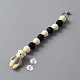 Acrylic Beaded Moblie Straps(MOBA-WH0003-29B)-1