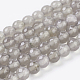 Natural Grey Agate Beads Strands(G-G067-6mm-1)-1