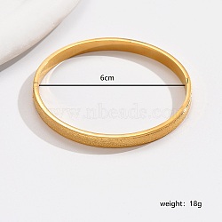Minimalist Matte Metal Circle Bracelet for Women, Casual Party Vacation Wear.(VO2183)