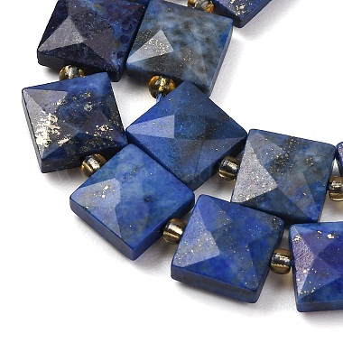 Natural Lapis Lazuli Beads Strands(G-F839-A34-01)-4