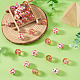 28Pcs 2 Styles UV Plating Iridescent Transparent Acrylic Beads(OACR-TA0005-09)-5