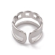 304 Stainless Steel Cuff Rings(RJEW-G285-83P)-3