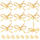 14Pcs Brass Stud Earring Findings(KK-BBC0028-66G)-1