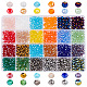 1008Pcs 24 Colors Electroplate Glass Beads Strands(EGLA-HY0001-06)-1
