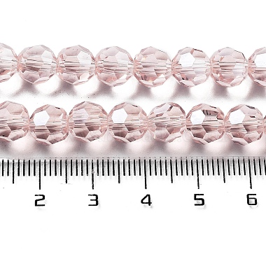 plaquent verre transparent perles brins(EGLA-A035-T8mm-A20)-4