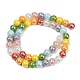 Electroplate Glass Beads Strands(X-EGLA-D300-10-8mm)-2