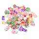 50pcsc 10 Stile durchscheinende Harz-Cabochons(CRES-YW0001-29)-1