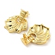 Brass Dangle Stud Earrings(EJEW-C066-15G)-2