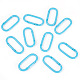 10Pcs Alloy Spring Gate Rings(FIND-TA0009-25A)-2