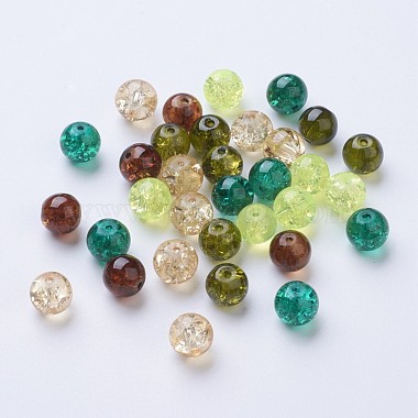 Baking Painted Crackle Glass Beads(DGLA-X0006-8mm-10)-2