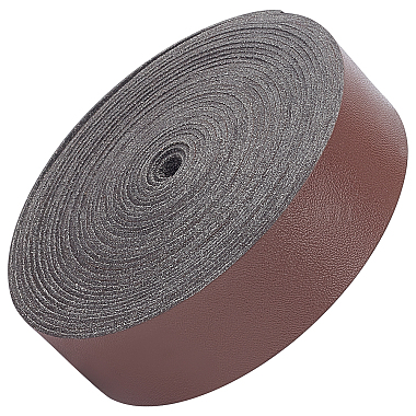 25mm Saddle Brown Imitation Leather Thread & Cord