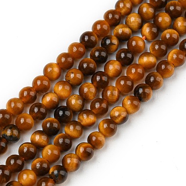 Round Tiger Eye Beads