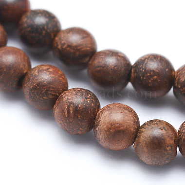 Natural Rosewood Beads Strands(WOOD-P011-06-8mm)-5