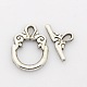 Tibetan Style Alloy Ring Toggle Clasps(PALLOY-J471-24AS)-1