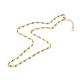 304 Stainless Steel Link Chain Bracelets & Necklaces Set(SJEW-JS01209)-2