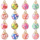 20Pcs Handmade Polymer Clay Pendants(CLAY-YW0002-55)-1