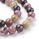 Natural Tourmaline Beads strands(G-C076-6mm-10)-4