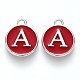 Platinum Plated Alloy Enamel Charms(ENAM-S118-03A-P)-1